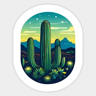 Cactus Saguaro Sticker